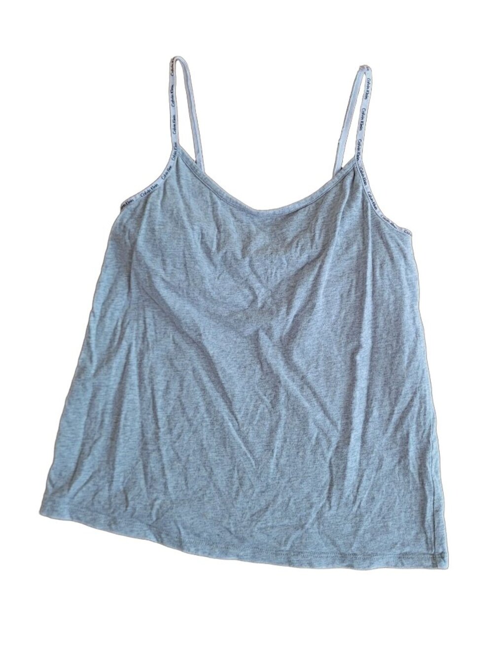 Calvin Klein Women's Grey Logo Tank Top (size M)